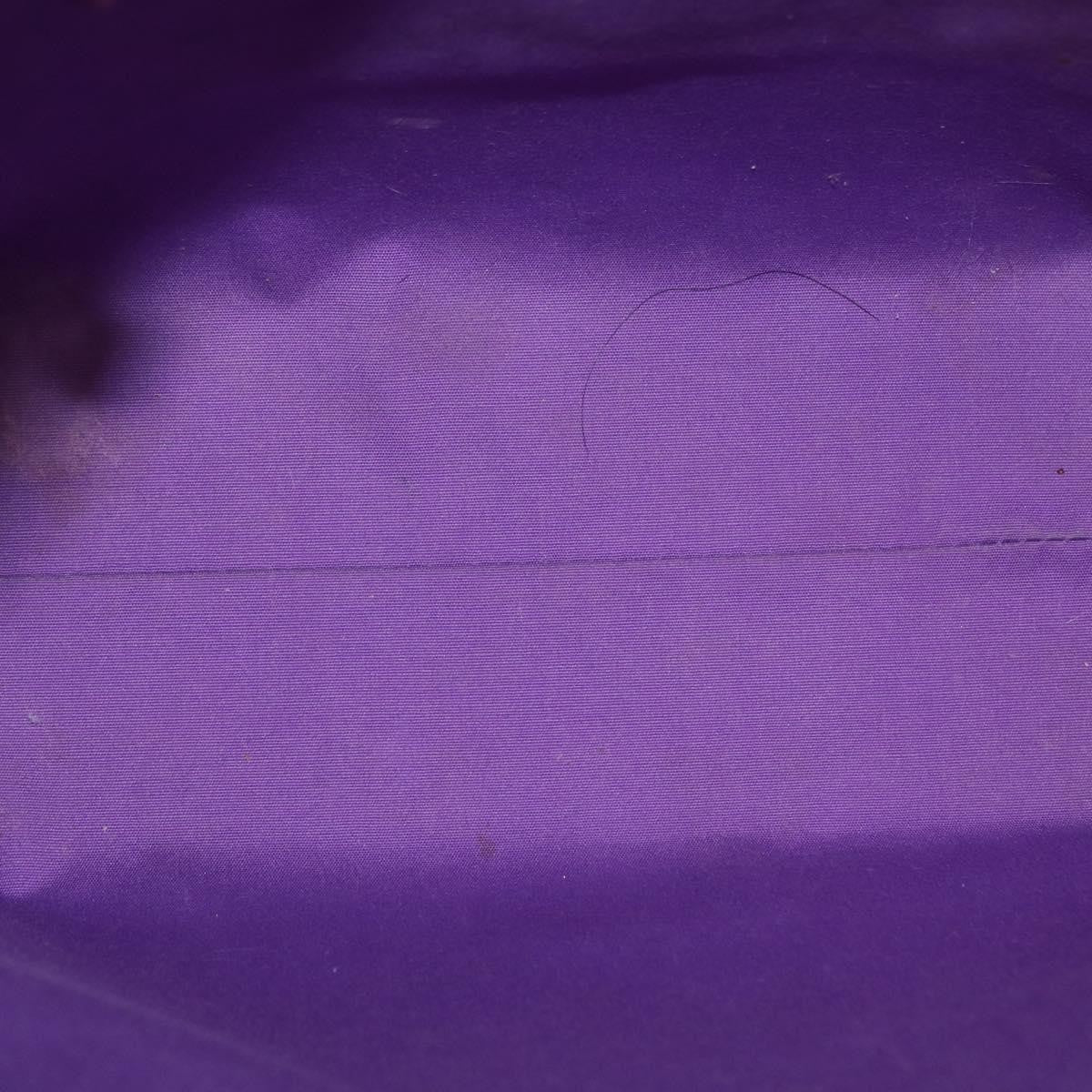 Louis Vuitton Reade Handbag Monogram Vernis, PURPLE, PATENT_LEATHER, Handbag