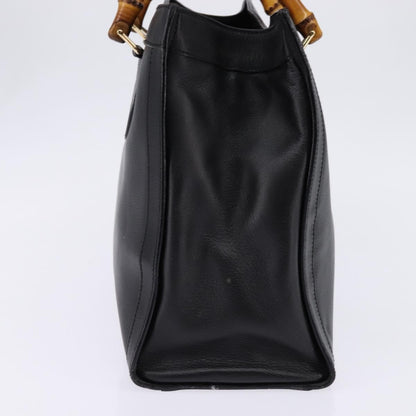 Gucci Diana NM Bamboo Handle Tote Leather, GOLD, LEATHER, Tote bag