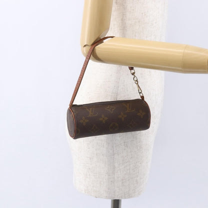 Louis Vuitton Papillon Pochette Monogram Canvas, BROWN, CANVAS, Clutche & pouche