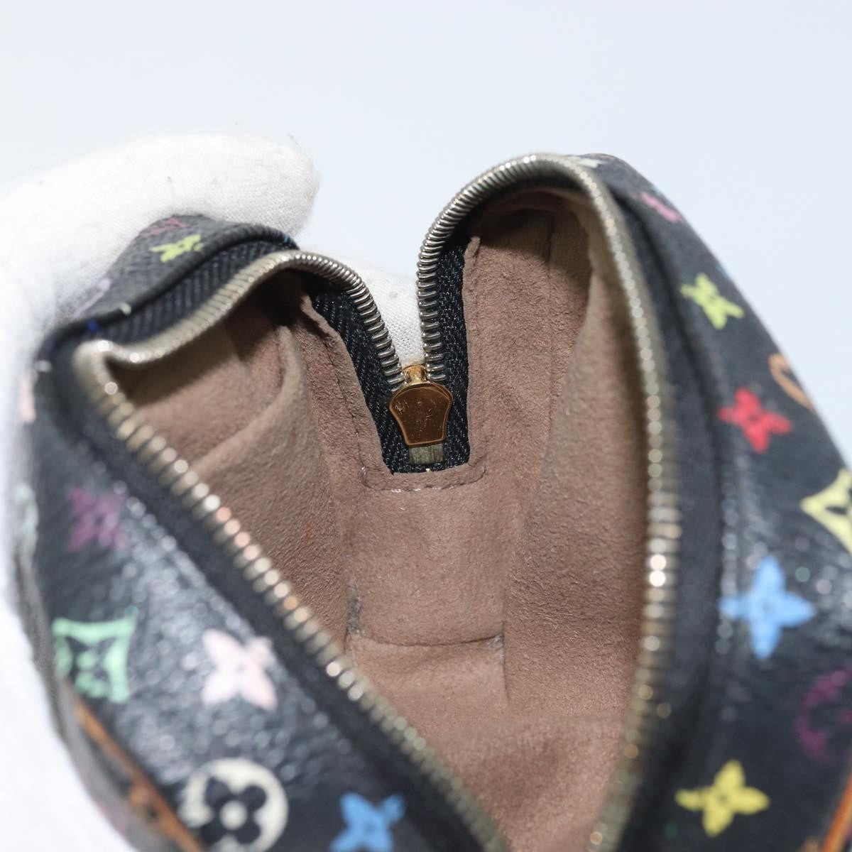 Louis Vuitton Wapity Trousse Pouch Monogram Multicolor, BLACK, CANVAS, Clutche & pouche