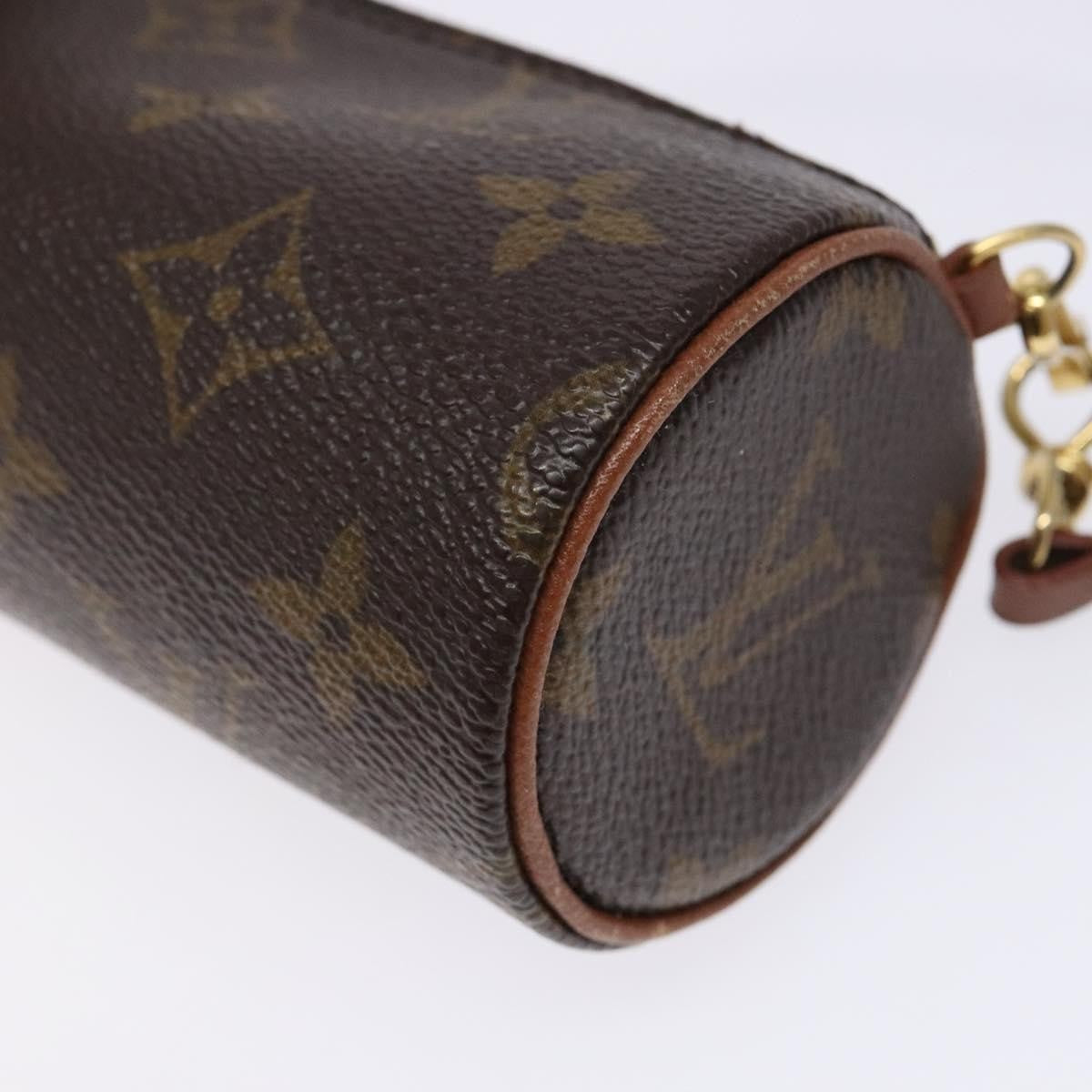 Louis Vuitton Papillon Pochette Monogram Canvas, BROWN, CANVAS, Handbag