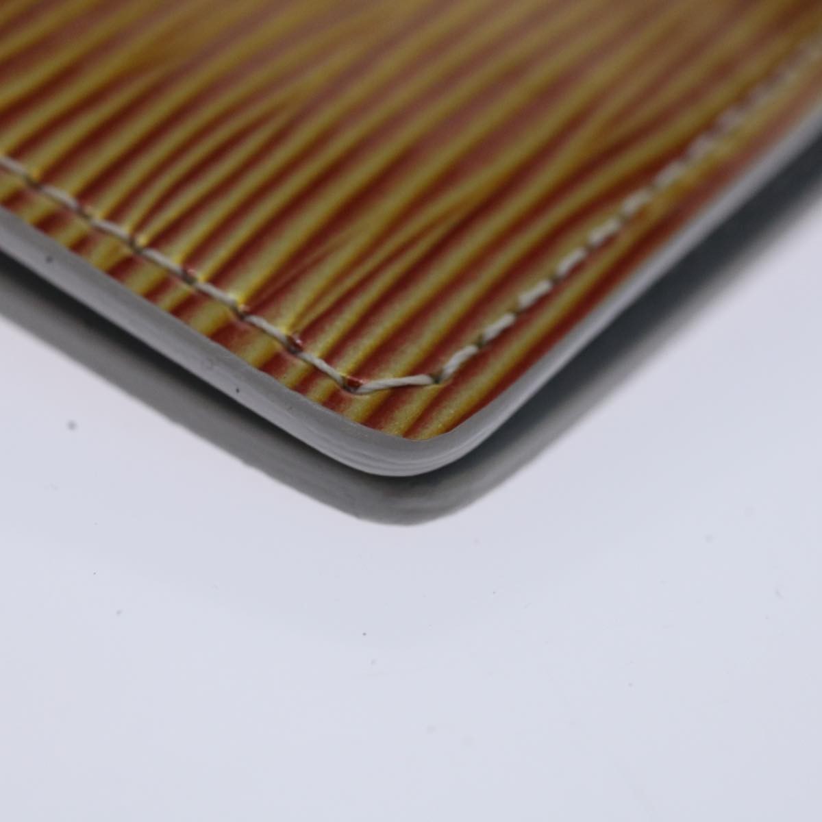 Louis Vuitton Agenda Cover Epi Leather, ORANGE, LEATHER, Wallets