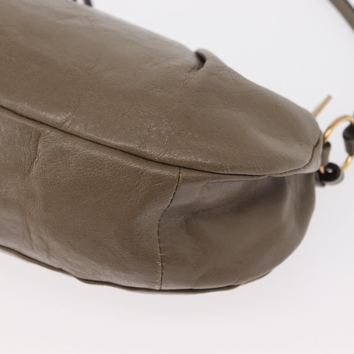 Chloe Vintage Shoulder Bag Leather, BEIGE, LEATHER, Shoulder bag