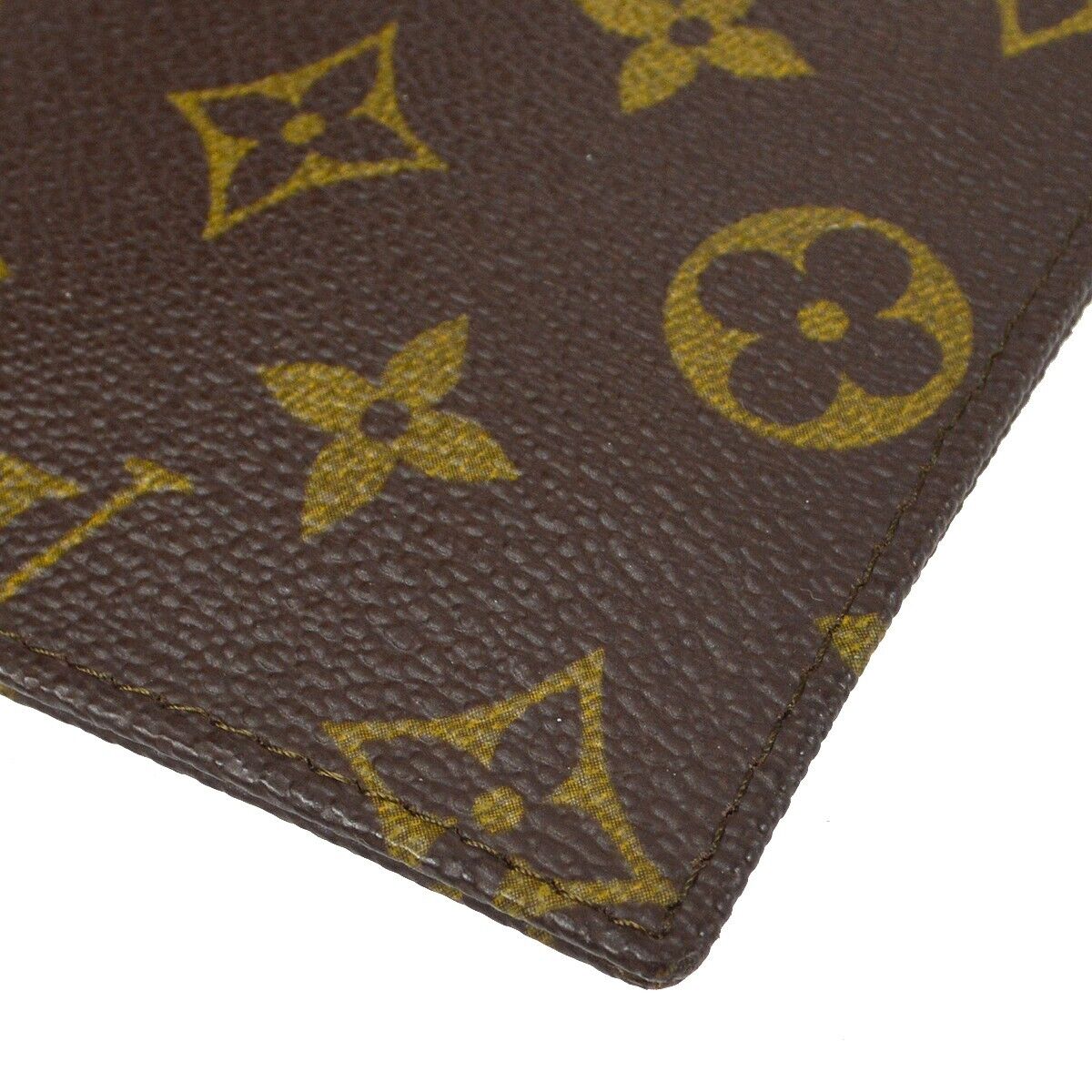 Louis Vuitton Pochette Secret Monogram canvas, BROWN, CANVAS, Clutche & pouche