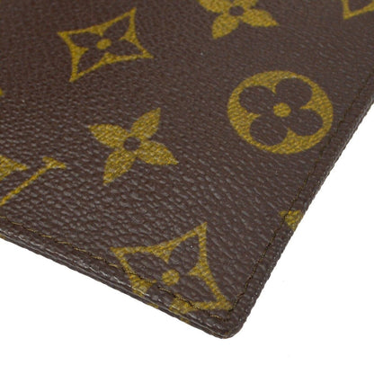 Louis Vuitton Pochette Secret Monogram canvas, BROWN, CANVAS, Clutche & pouche