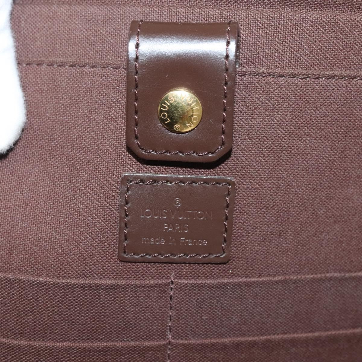 Louis Vuitton Sabana Laptop Briefcase Damier, BROWN, CANVAS, Briefcase