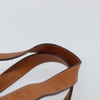 Celine Macadam Handbag Macadam with leather, BROWN, CANVAS, Shoulder bag