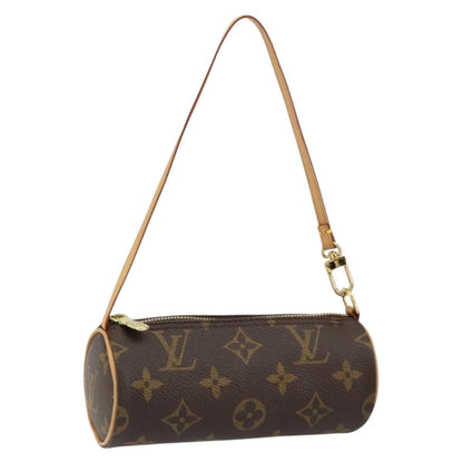 Louis Vuitton Papillon Pochette Monogram Canvas, BROWN, CANVAS, Clutche & pouche
