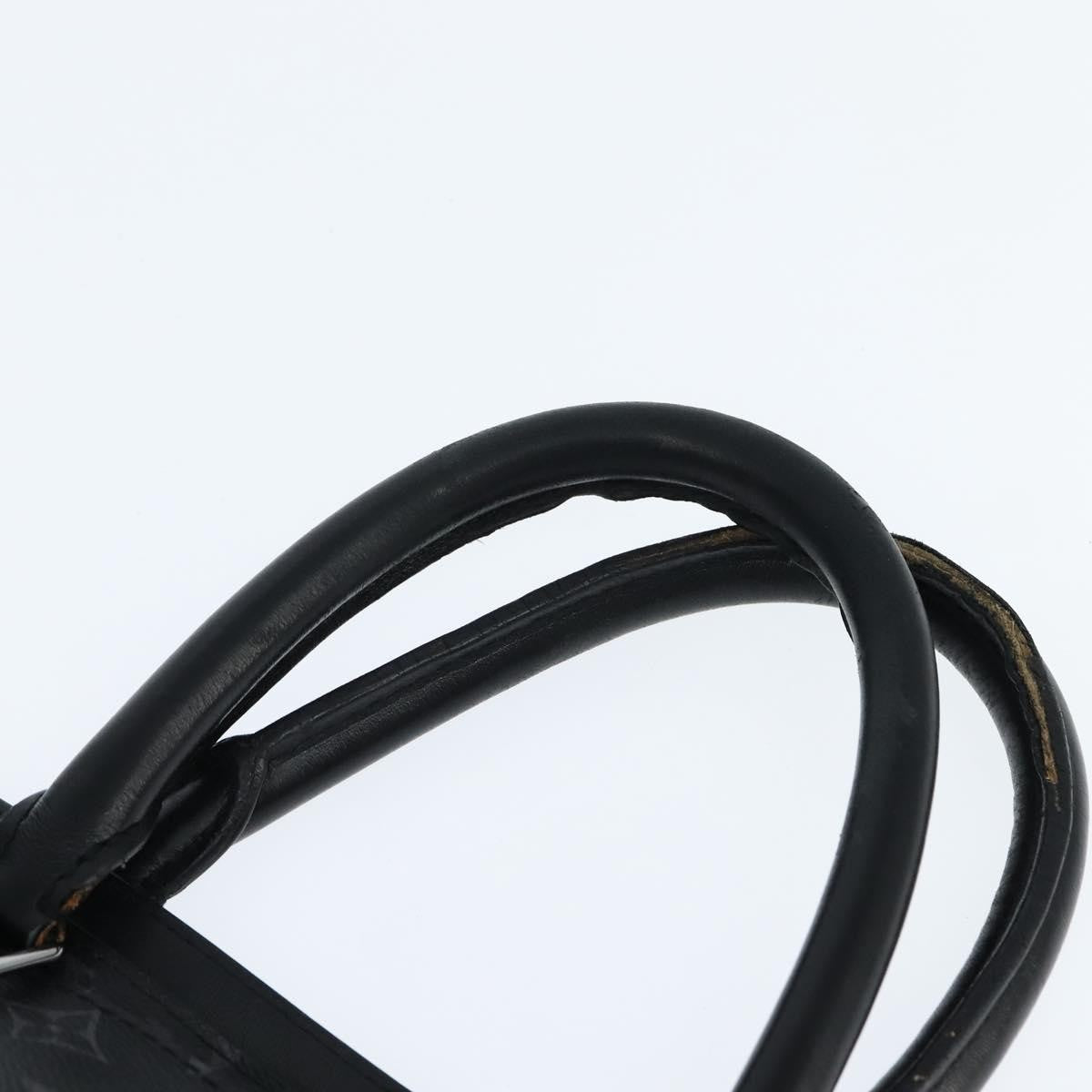 Louis Vuitton Grand Sac Bag Monogram Eclipse Canvas, BLACK, CANVAS, Tote bag