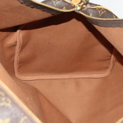 Louis Vuitton Keepall Bag Monogram Canvas, BROWN, CANVAS, Travel bag