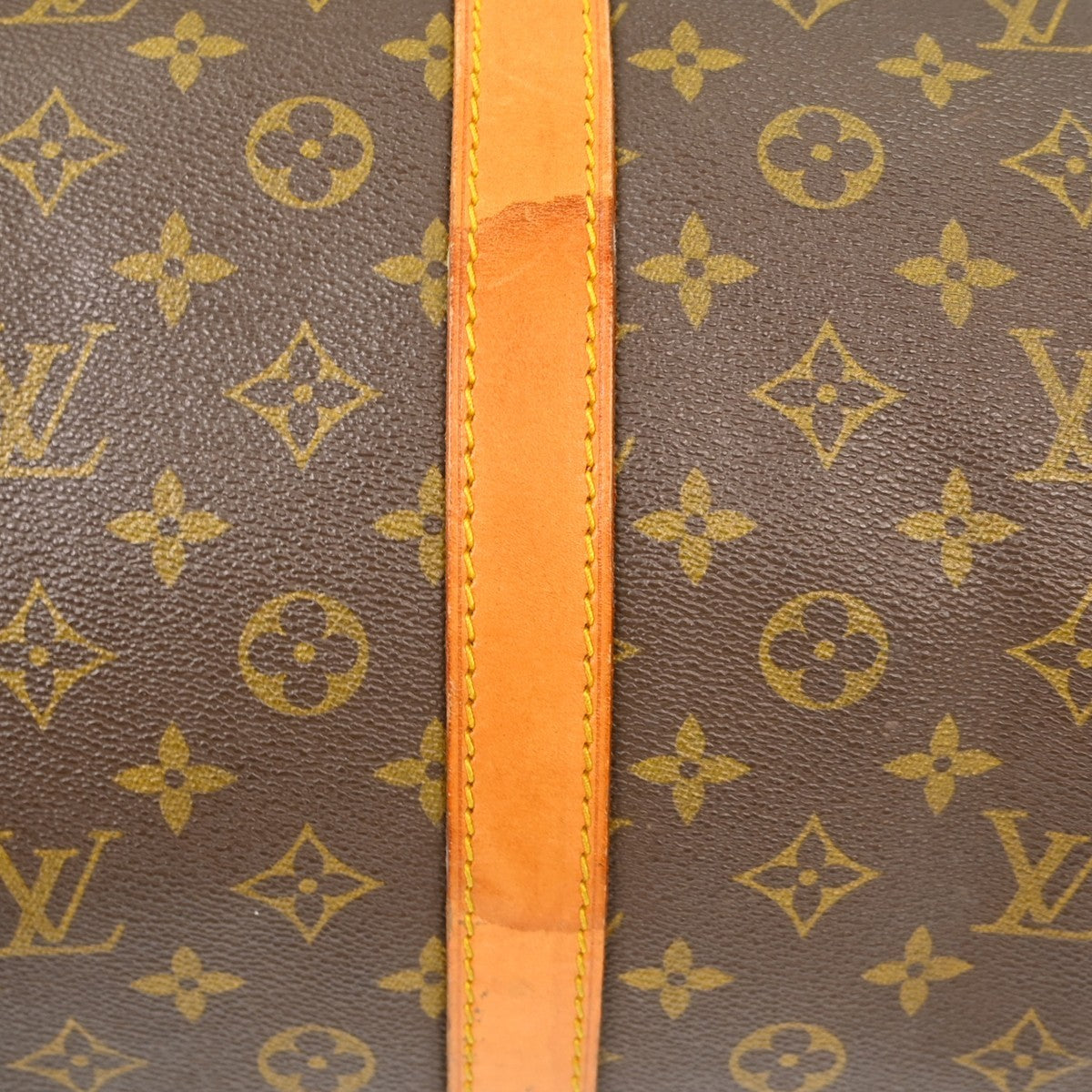 Louis Vuitton Keepall Bandouliere Bag Monogram Canvas, Brown, Canvas, Travel Bag
