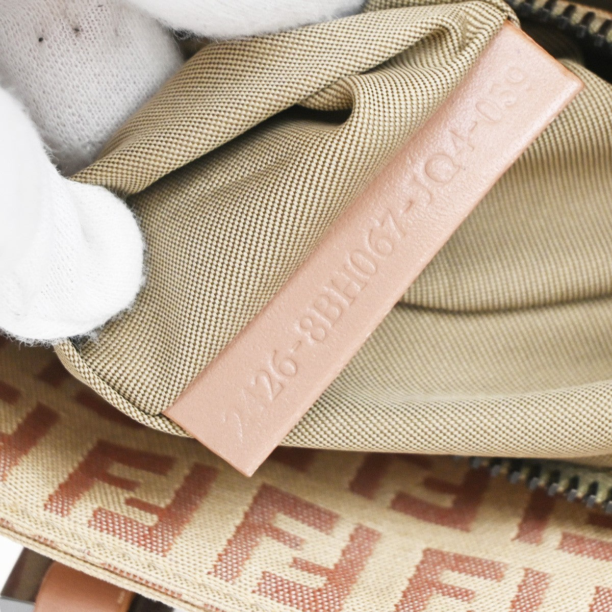 Fendi Vintage Zucca Zucca canvas, PINK, CANVAS, Handbag