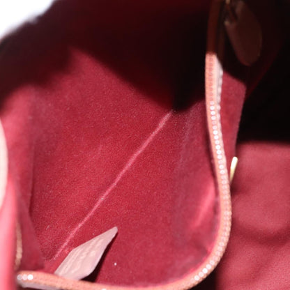 Bally Vintage Handbag Quilted Leather, PINK, LEATHER, Handbag