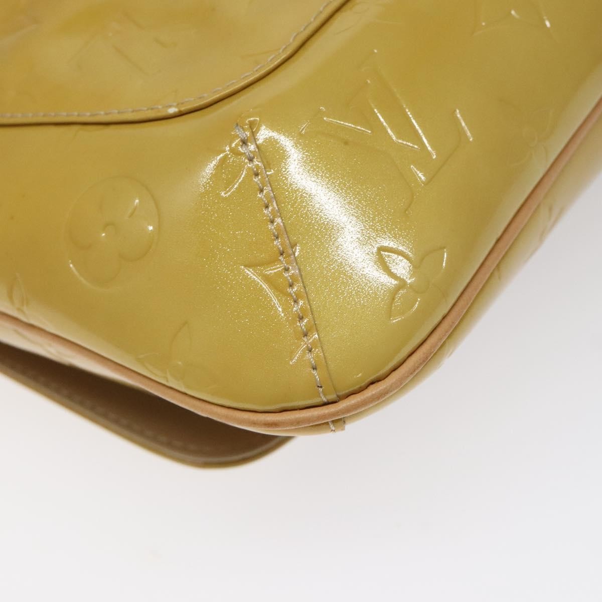 Louis Vuitton Thompson Street Handbag Monogram Vernis, BEIGE, PATENT_LEATHER, Handbag