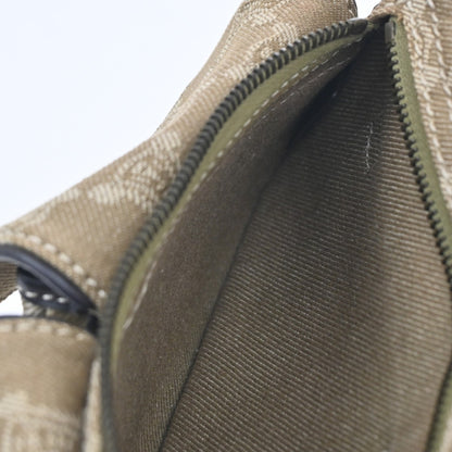 Celine Bum Bag Canvas with Leather, BROWN, CANVAS, Clutche & pouche