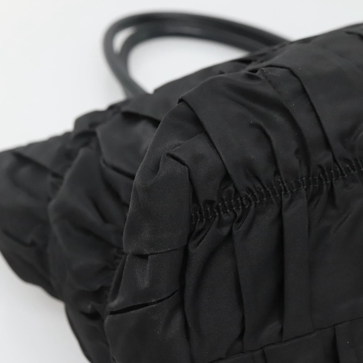 Prada Gaufre Tote Tessuto, BLACK, NYLON, Tote bag