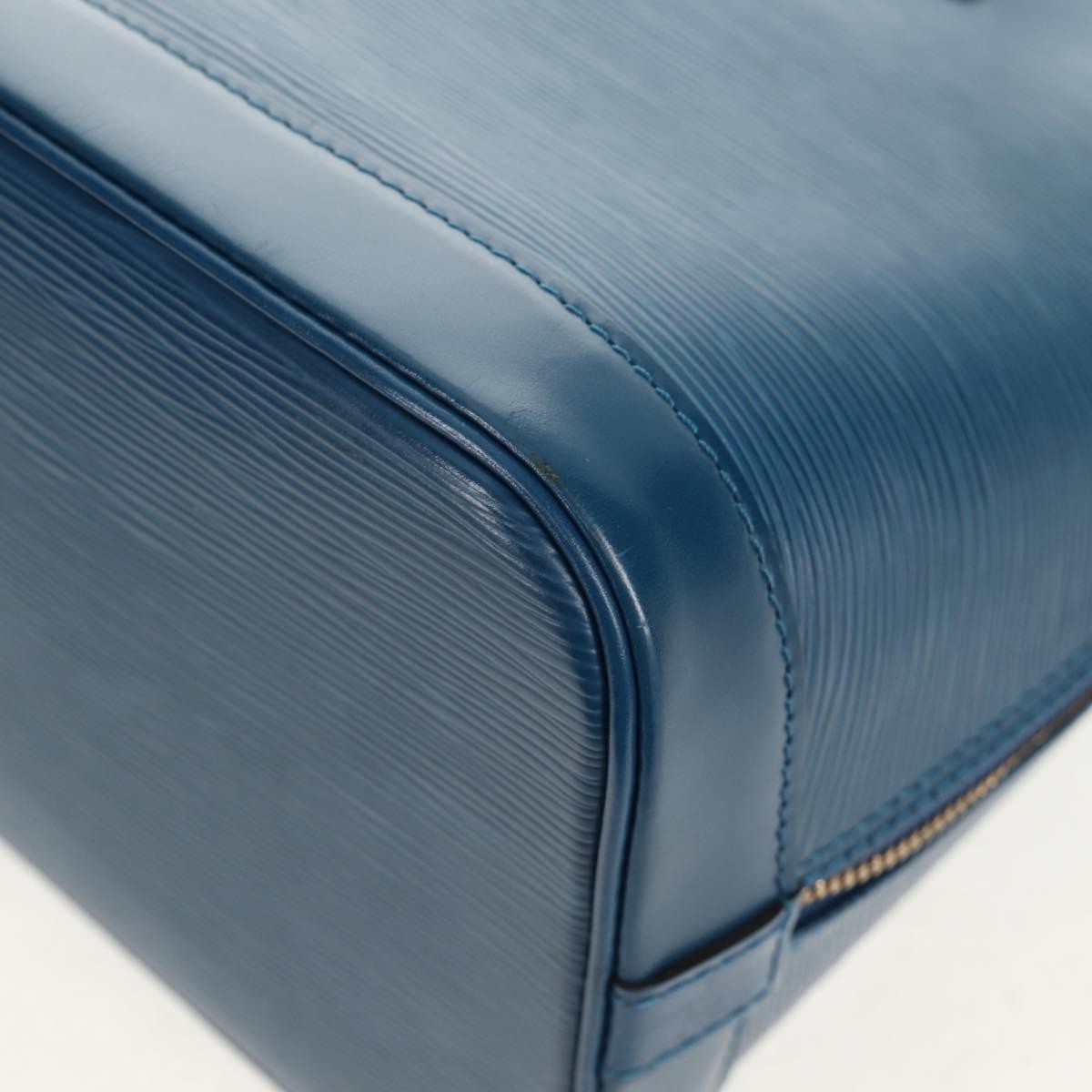 Louis Vuitton Alma Handbag Epi Leather, BLUE, LEATHER, Handbag