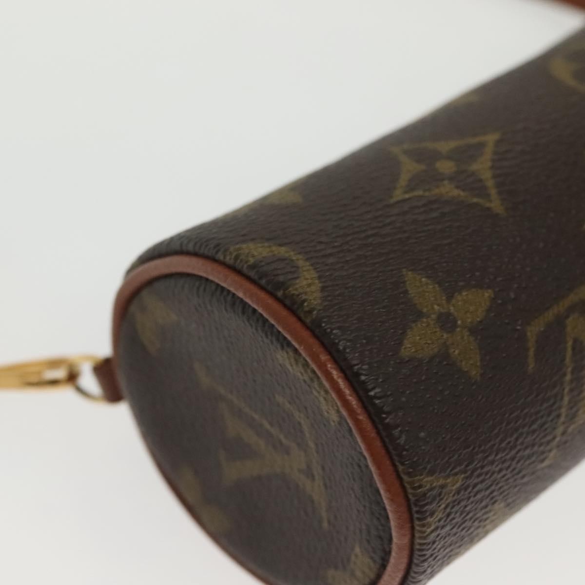 Louis Vuitton Papillon Pochette Monogram Canvas, BROWN, CANVAS, Handbag