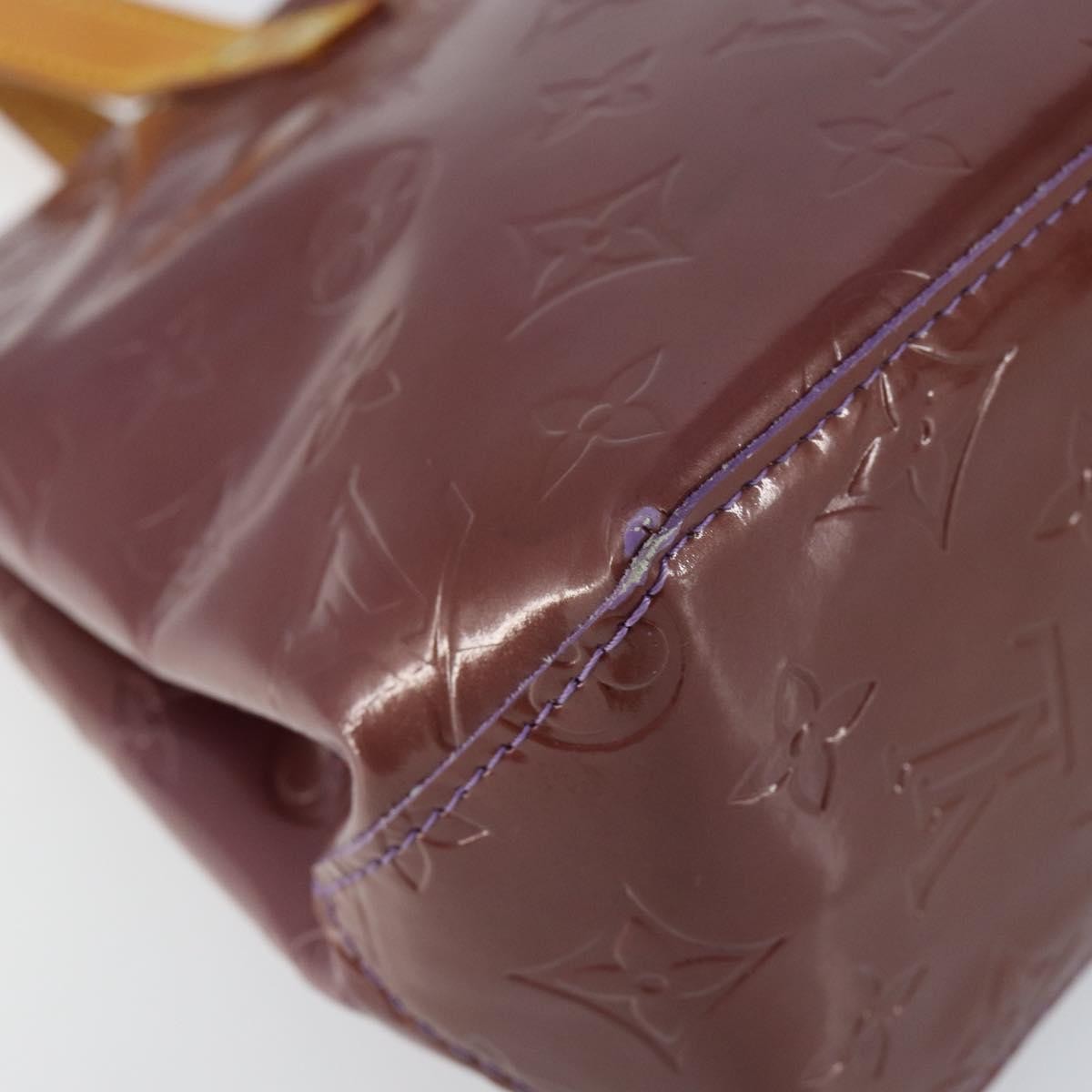 Louis Vuitton Reade Handbag Monogram Vernis, PURPLE, PATENT_LEATHER, Handbag
