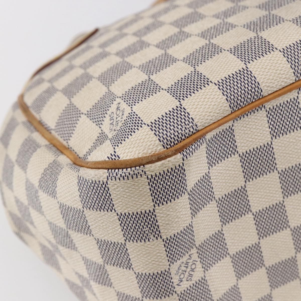 Louis Vuitton Batignolles Handbag Damier, WHITE, CANVAS, Tote bag