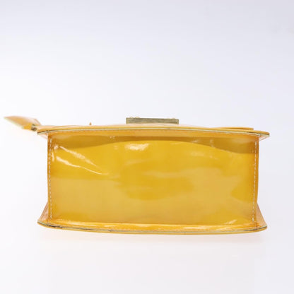 Louis Vuitton Spring Street Handbag Monogram Vernis, YELLOW, PATENT_LEATHER, Handbag