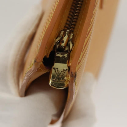 Louis Vuitton Saint Jacques Handbag Epi Leather, YELLOW, LEATHER, Handbag