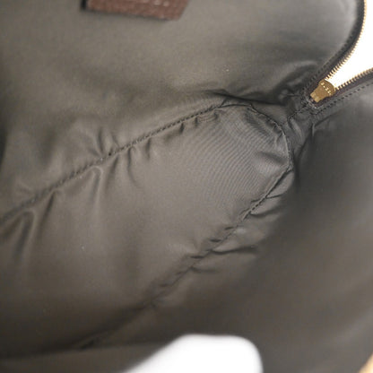 Gucci Ophidia Cosmetic Pouch GG Coated Canvas, BROWN, CANVAS, Toiletry Case