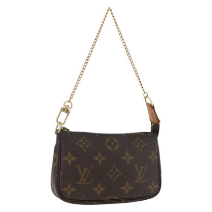 Louis Vuitton Pochette Accessoires Monogram Canvas, Brown, Canvas, Clutch