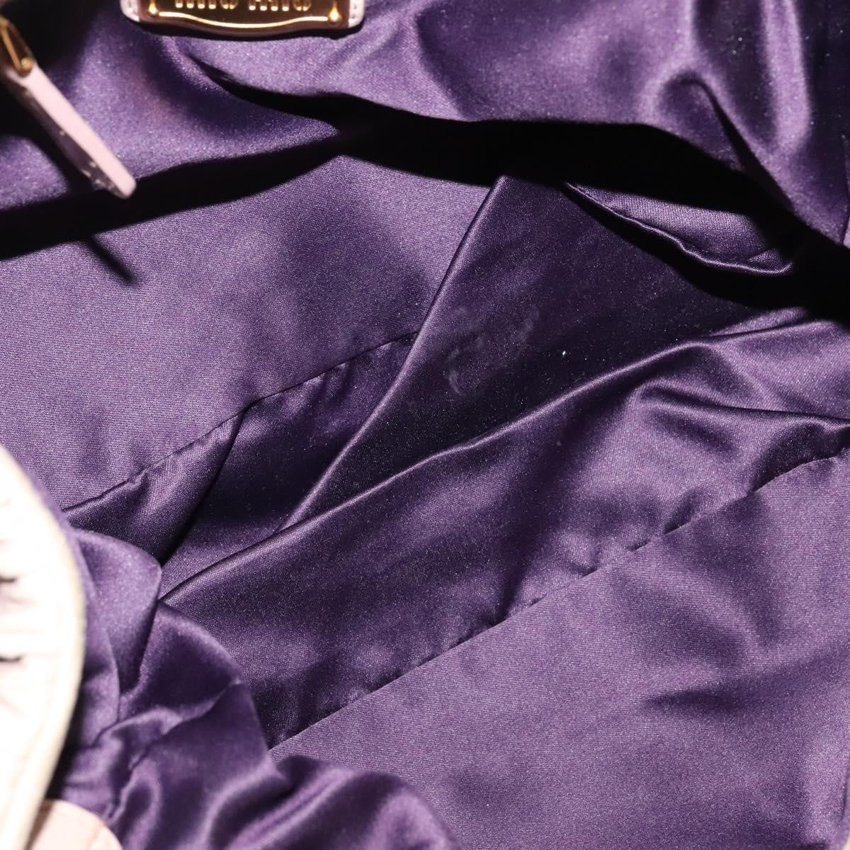 Miu Miu Coffer Convertible Satchel Matelasse Leather, BEIGE, LEATHER, Handbag