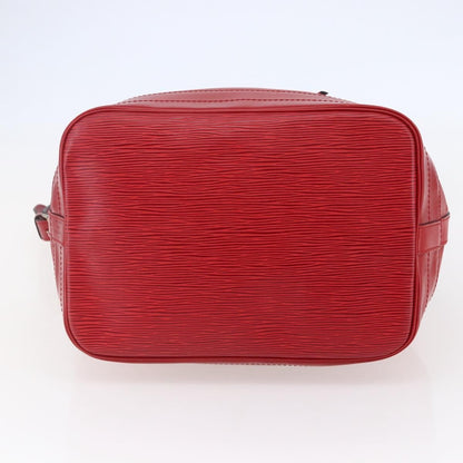 Louis Vuitton Noe Handbag Epi leather, RED, LEATHER, Handbag
