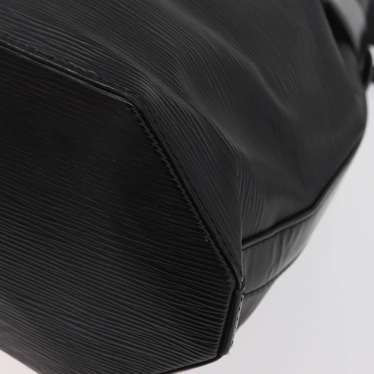 Louis Vuitton Vintage Sac d'Epaule Handbag Epi Leather, BLACK, LEATHER, Shoulder bag