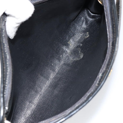 Christian Dior Vintage Trotter Shoulder Bag Canvas, NAVY, CANVAS, Shoulder bag