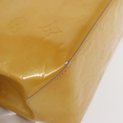 Louis Vuitton Reade Handbag Monogram Vernis, BEIGE, PATENT_LEATHER, Handbag