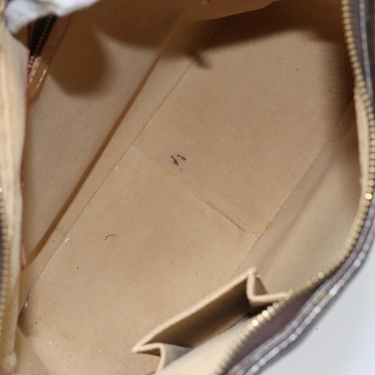 Louis Vuitton Looping Handbag Monogram Canvas, BROWN, CANVAS, Handbag