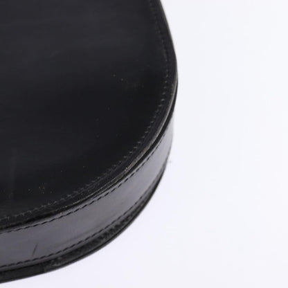 Christian Dior Flap Shoulder Bag Leather, BLACK, LEATHER, Shoulder bag