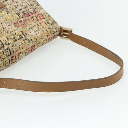 Fendi Mamma Baguette Zucca canvas, Beige, Canvas, Shoulder Bag