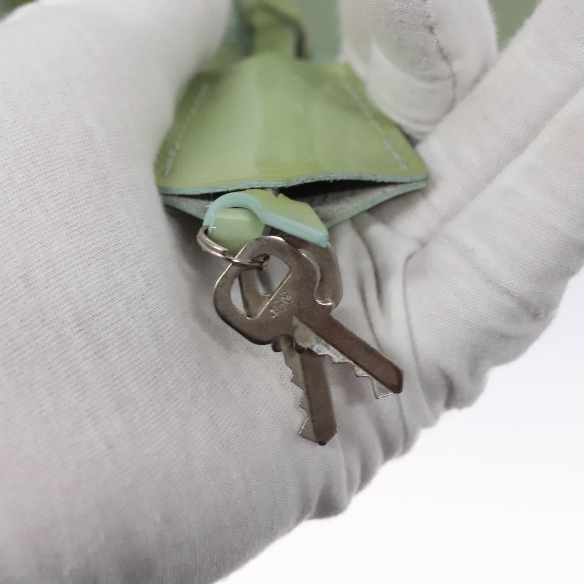 Louis Vuitton Alma Handbag Electric Epi Leather, GREEN, PATENT_LEATHER, Handbag