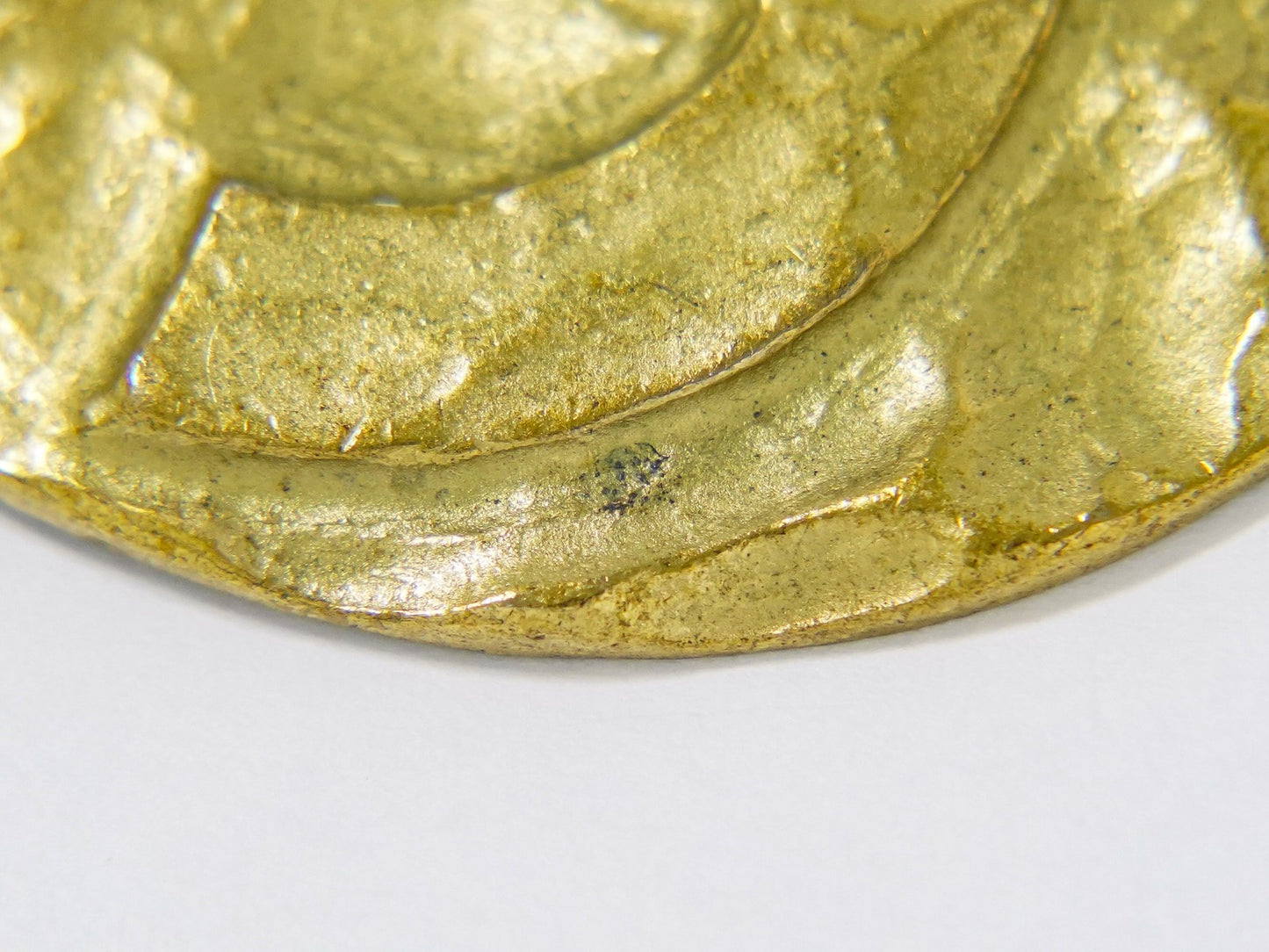 Chanel CC Brooch Metal, GOLD, GOLD_PLATED, Brooch