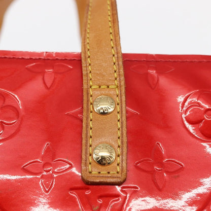 Louis Vuitton Reade Handbag Monogram Vernis, RED, PATENT_LEATHER, Handbag