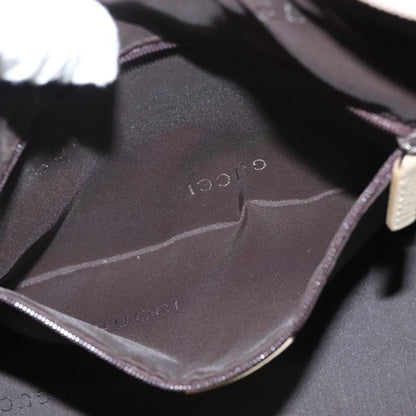 Gucci Vintage Bamboo Shoulder Bag Leather, BEIGE, LEATHER, Shoulder bag