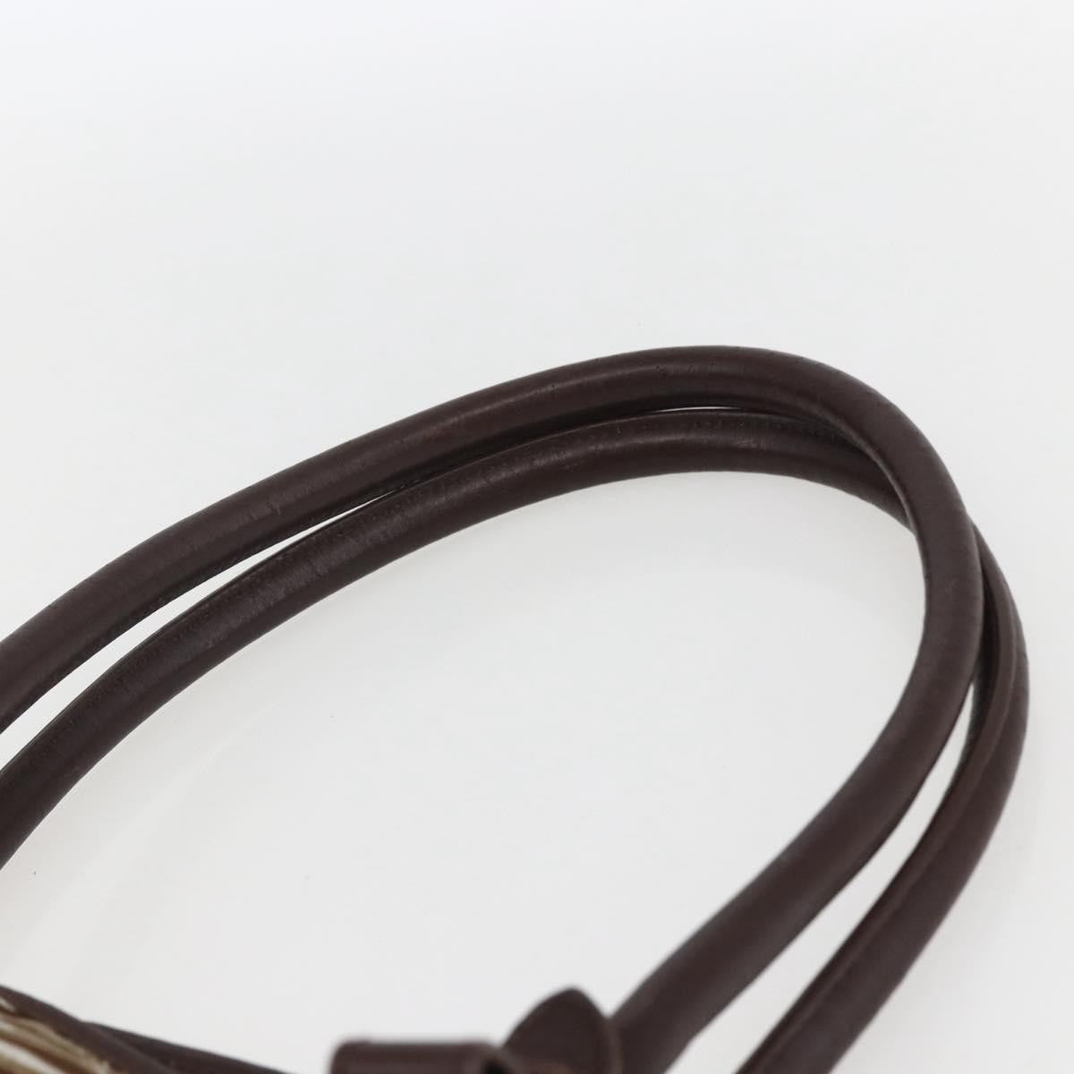 Salvatore Ferragamo Vintage Tote bag Canvas, BROWN, CANVAS, Tote bag