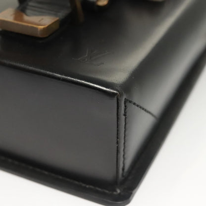 Louis Vuitton Pisteu Bum Bag Leather, BLACK, LEATHER, Shoulder bag