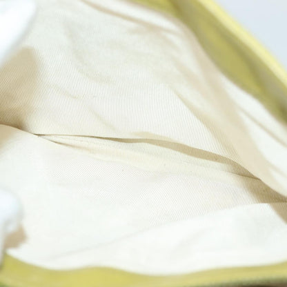 Chanel Vintage Front Pocket Shoulder Bag Quilted Caviar, GREEN, LEATHER, Shoulder bag