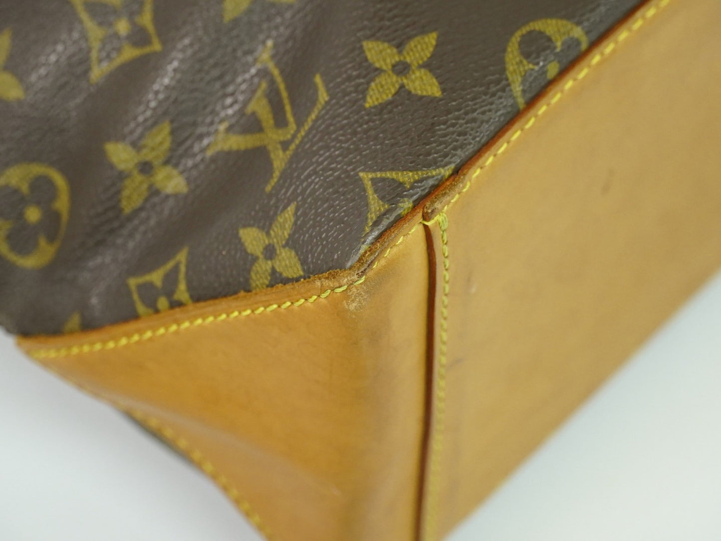 Louis Vuitton Cabas Mezzo Monogram Canvas, BROWN, CANVAS, Tote bag