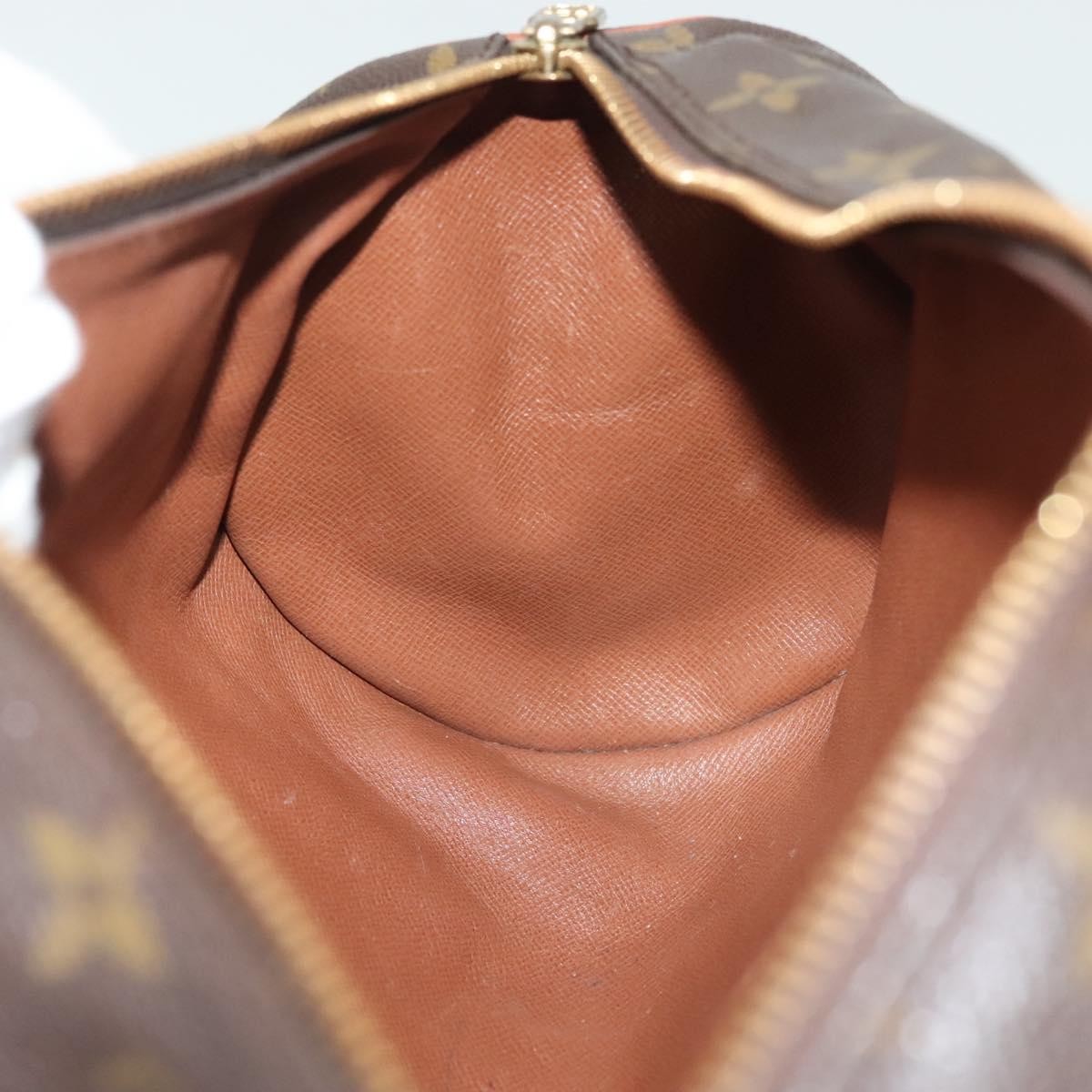 Louis Vuitton Papillon Handbag Monogram Canvas, BROWN, CANVAS, Handbag