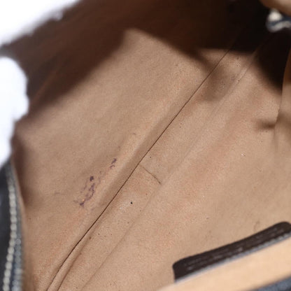 Salvatore Ferragamo Vintage Shoulder Bag Leather, BLACK, LEATHER, Shoulder bag