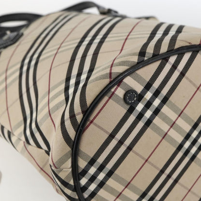 Burberry Nova Check Tote canvas check pattern, BEIGE, CANVAS, Tote bag
