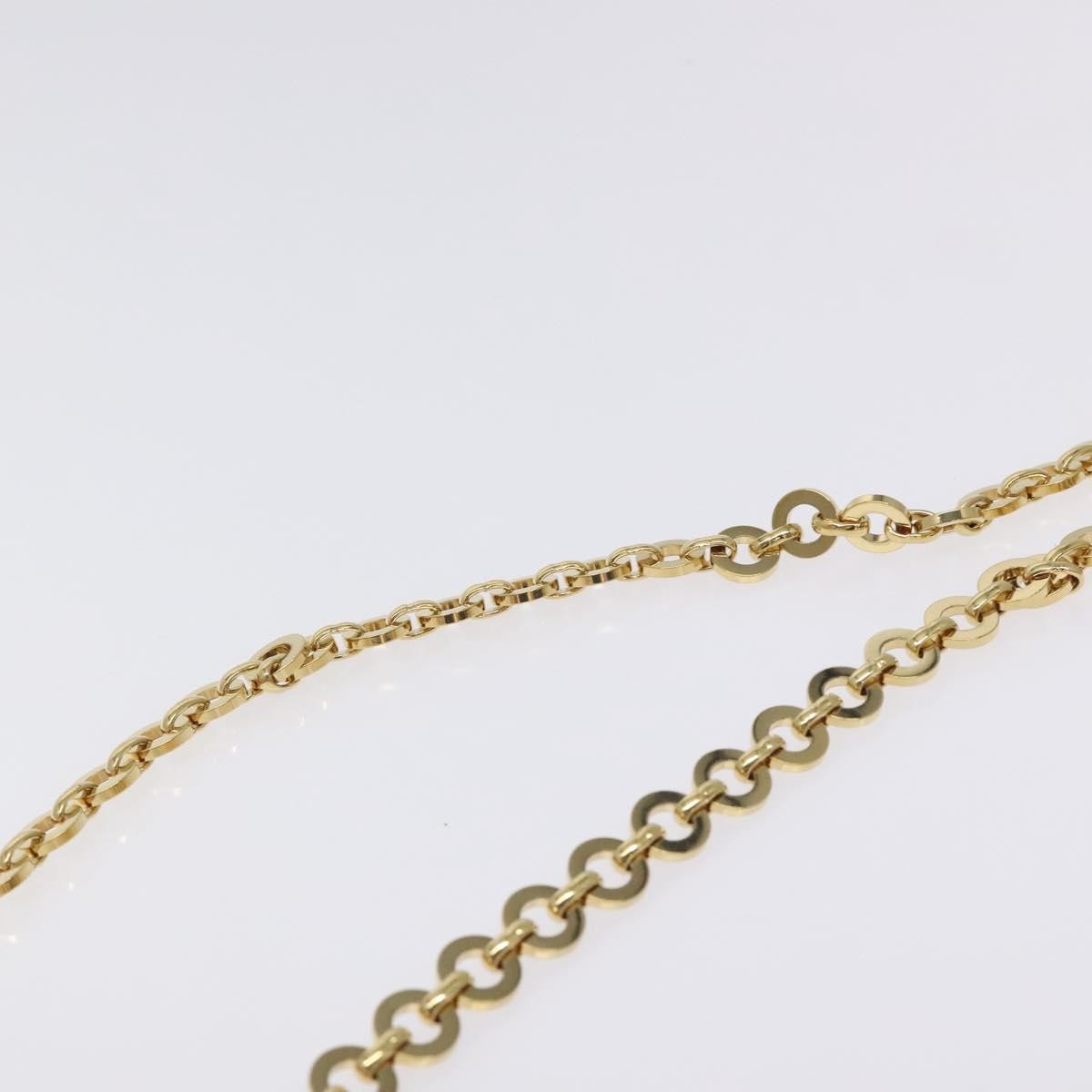 Salvatore Ferragamo Vintage Gancini Chain Shoulder Bag Leather, BEIGE, LEATHER, Shoulder bag