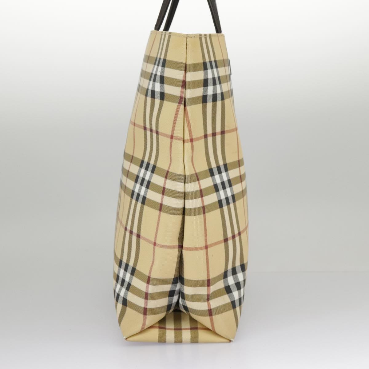 Burberry Nova Check Tote canvas check pattern, BEIGE, CANVAS, Tote bag