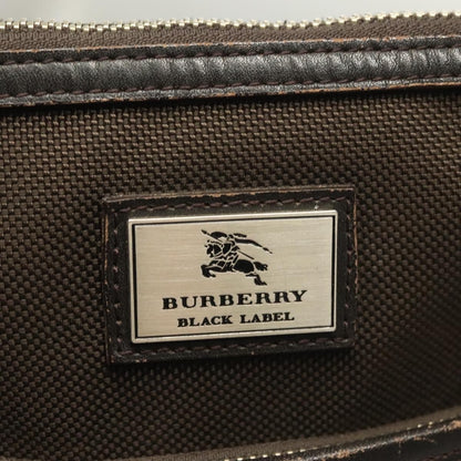 Burberry Black Label Shoulder bag Canvas, BROWN, CANVAS, Shoulder bag